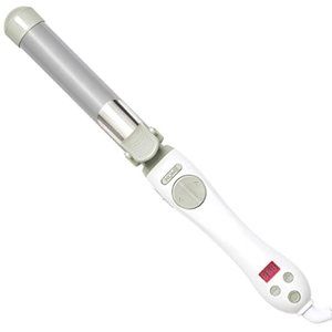 BEACHWAVER® S1 DUAL VOLTAGE WHITE ROTATING CURLING IRON